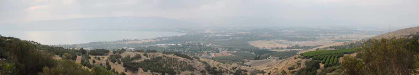 Lake Kinneret at dawn