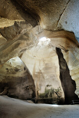 The caves of Beit Guvrin in Israel