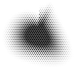 Hexagonal shape background