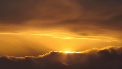 Beautiful sunset sky and dramatic sky