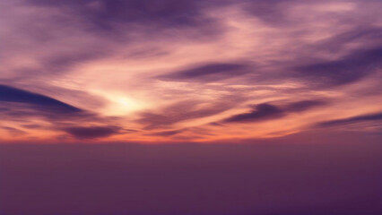 Beautiful sunset sky and dramatic sky