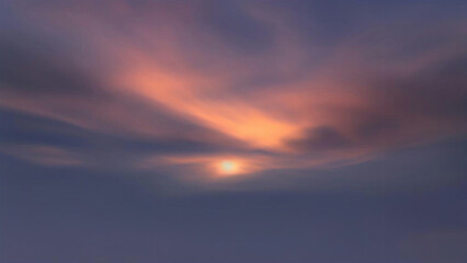 Beautiful sunset sky and dramatic sky