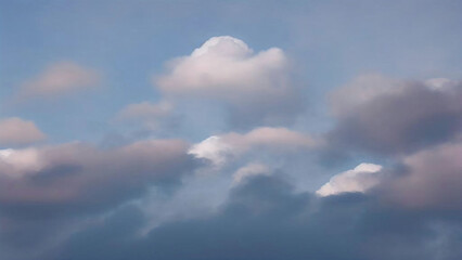 Beautiful sunset sky and dramatic sky