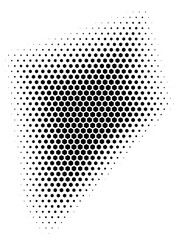 Hexagonal shape background