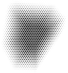 Hexagonal shape background