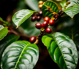 coffee plant illustration 7