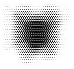 Hexagonal shape background