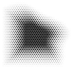 Hexagonal shape background