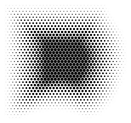 Hexagonal shape background