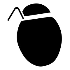 coconut ice icon