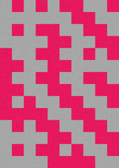 Abstract Geometric Pattern generative computational art illustration