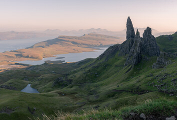 Sunrise over the Old Man of Storr, Isle of Skye
