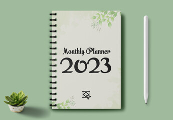 Monthly Planner Design Template