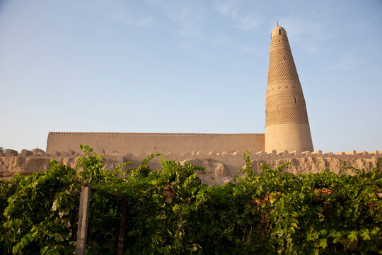 Emin Minaret in Turpan, Xinjiang, China.