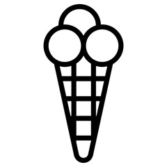 Fototapeta na wymiar ice cream icon