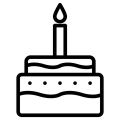 birthday cake icon