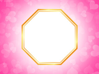 Valentine Love Frame Background
