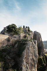 Fototapeta na wymiar El Castell de Guadalest, Alicante, Spain
