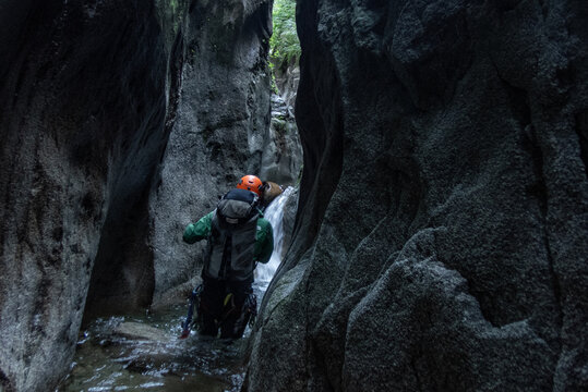 渓谷　沢登り