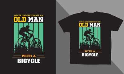 Never Underestimate an old man on a Cycle