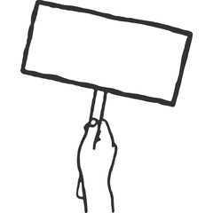 Wooden Placard Vintage Illustration Vector