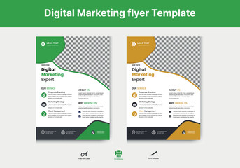 Digital Marketing Flyer Template