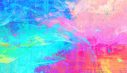 Obraz na płótnie Canvas pink, light blue colored abstract image, brash stroke for background