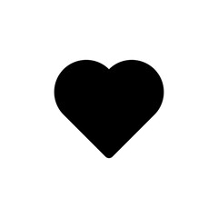 Black heart icon