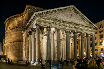 Rome photos during sunset and night