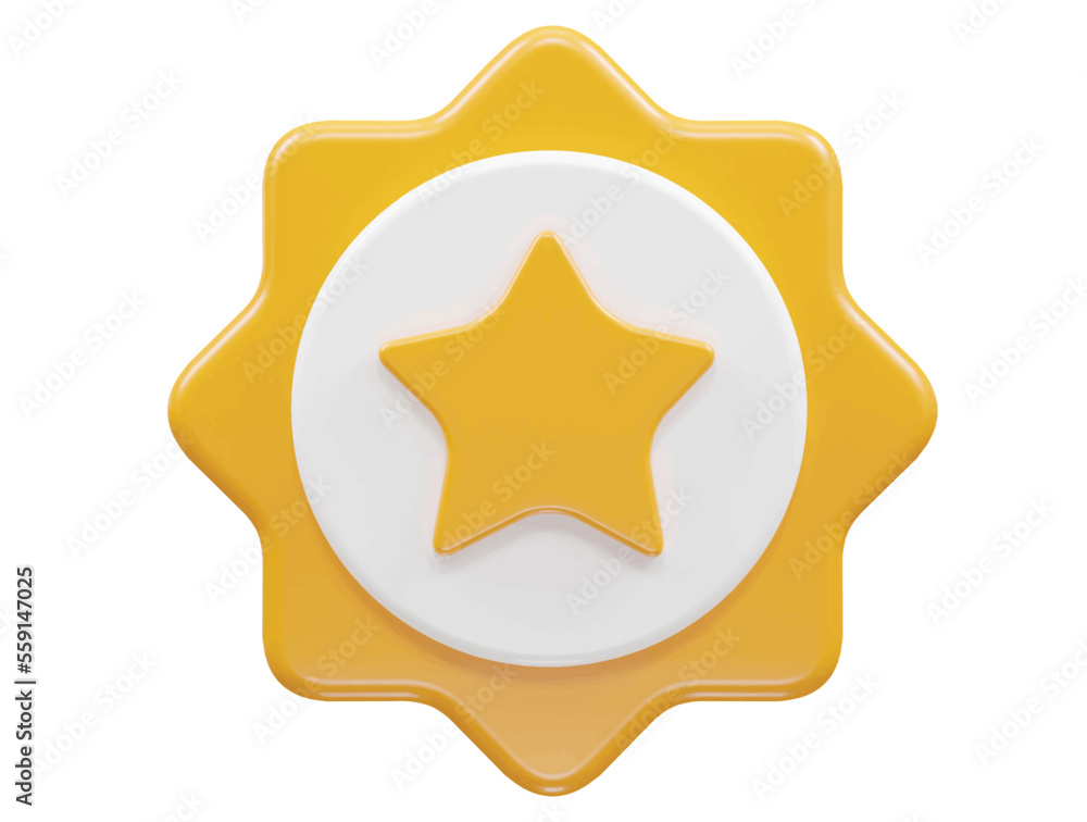 Poster top star vector illustration icon 3d rendering element text effect