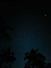 night sky with stars