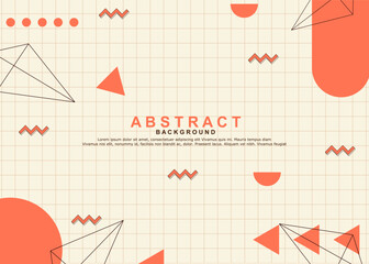 background design with geometric abstract theme