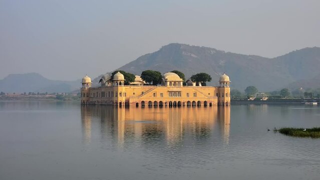 Jal Mahal, Water Palace is a palace in the middle of the Man Sagar Lake in Jaipur city, the capital of the state of Rajasthan, India.