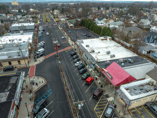 Aerial Drone of Maywood New Jersey 