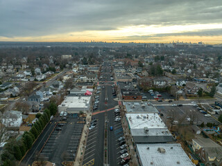 Aerial Drone of Maywood New Jersey 
