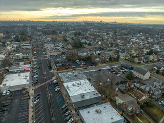 Aerial Drone of Maywood New Jersey 