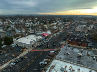 Aerial Drone of Maywood New Jersey 