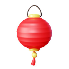 Asia lantern 3d render
