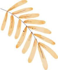 beautiful bouquet of watercolor flowers and leaves Watercolor floral elements