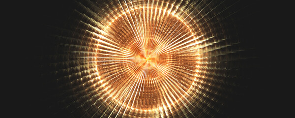 energy light circle explosion vortex background