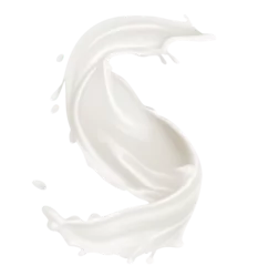 Türaufkleber Milk Splash  on transparent png, easy to use © Thomas
