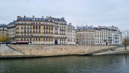 Naklejka premium Europe. Paris. Architecture. Interior. Old city