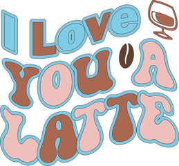 Retro Coffee Sublimation Design