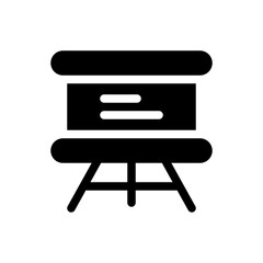 board glyph icon