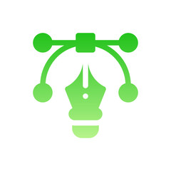 vector flat gradient icon