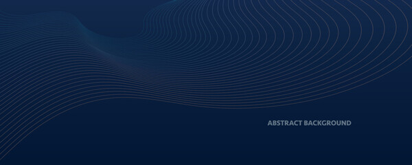 Abstract universal header template. Colored spots and strokes isolated on dark blue background cover template. Vector illustration