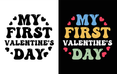 Valentine's Day T-Shirt Design.