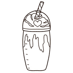 element coffee cup image dessert love valentine illustration