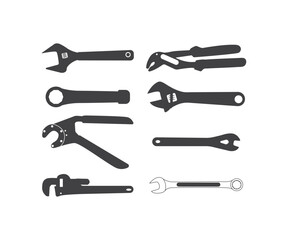 Spud Wrench svg, Adjustable Wrench Svg, Eps,, Spud Wrench clipart, Cut file, for silhouette, clipart, cricut design space