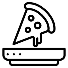 pizza slice line 